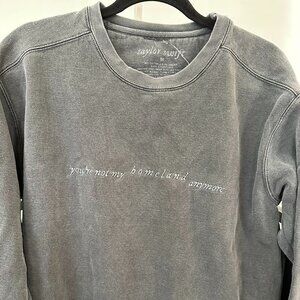 Taylor Swift Exile Crewneck Sweatshirt M